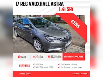 Used Vauxhall Astra 2017 for sale - 79504729: Photo