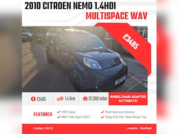Used Citroen Nemo Multispace 2010 for sale - 78305939: Photo