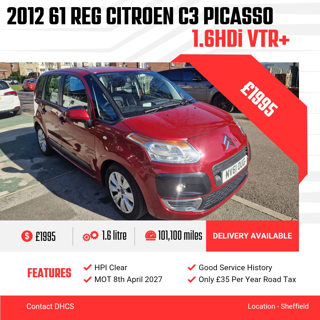 Used Citroen C3 Picasso 2012 for sale - 78054451: Photo 1