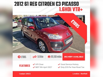 Used Citroen C3 Picasso 2012 for sale - 78054451: Photo