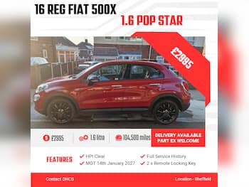 Used Fiat 500X 2016 for sale - 79672633: Photo