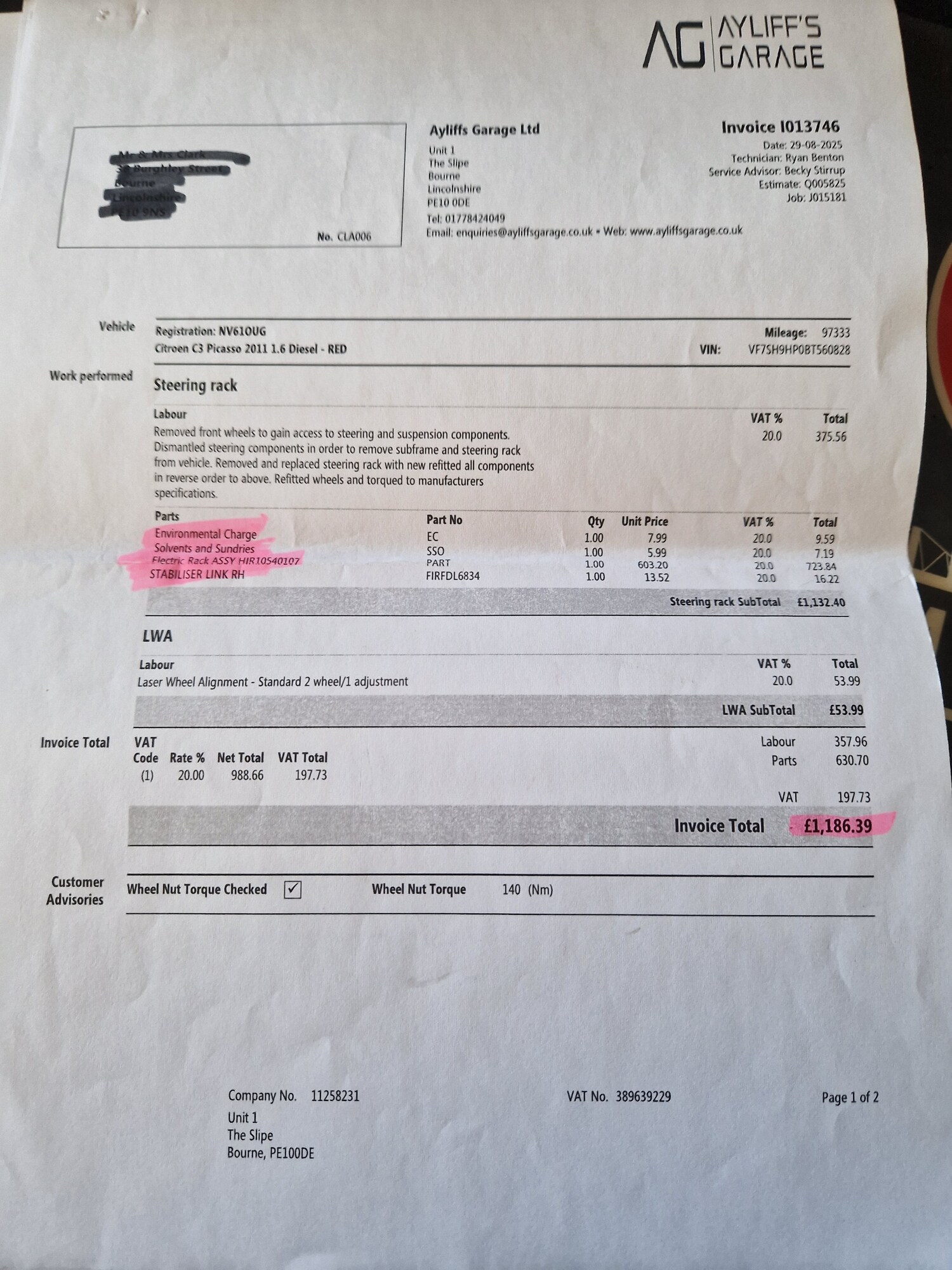 Used Citroen C3 Picasso 2012 for sale - 78226000: Photo 16