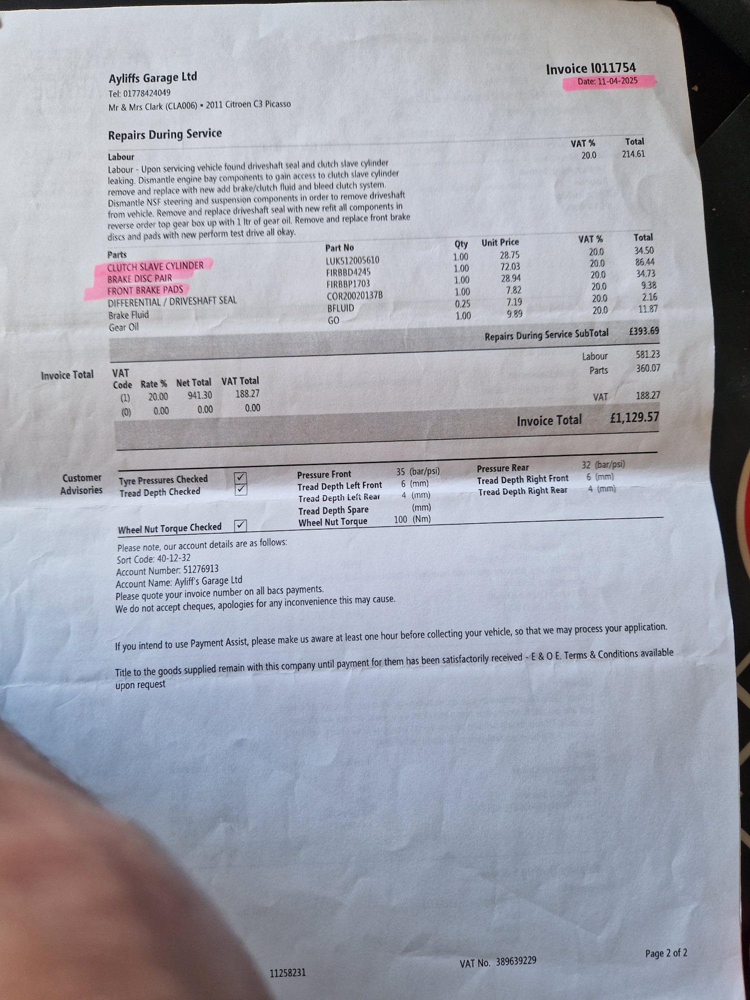 Used Citroen C3 Picasso 2012 for sale - 78226000: Photo 18