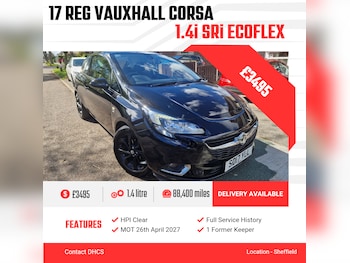 Used Vauxhall Corsa 2017 for sale - 79424419: Photo