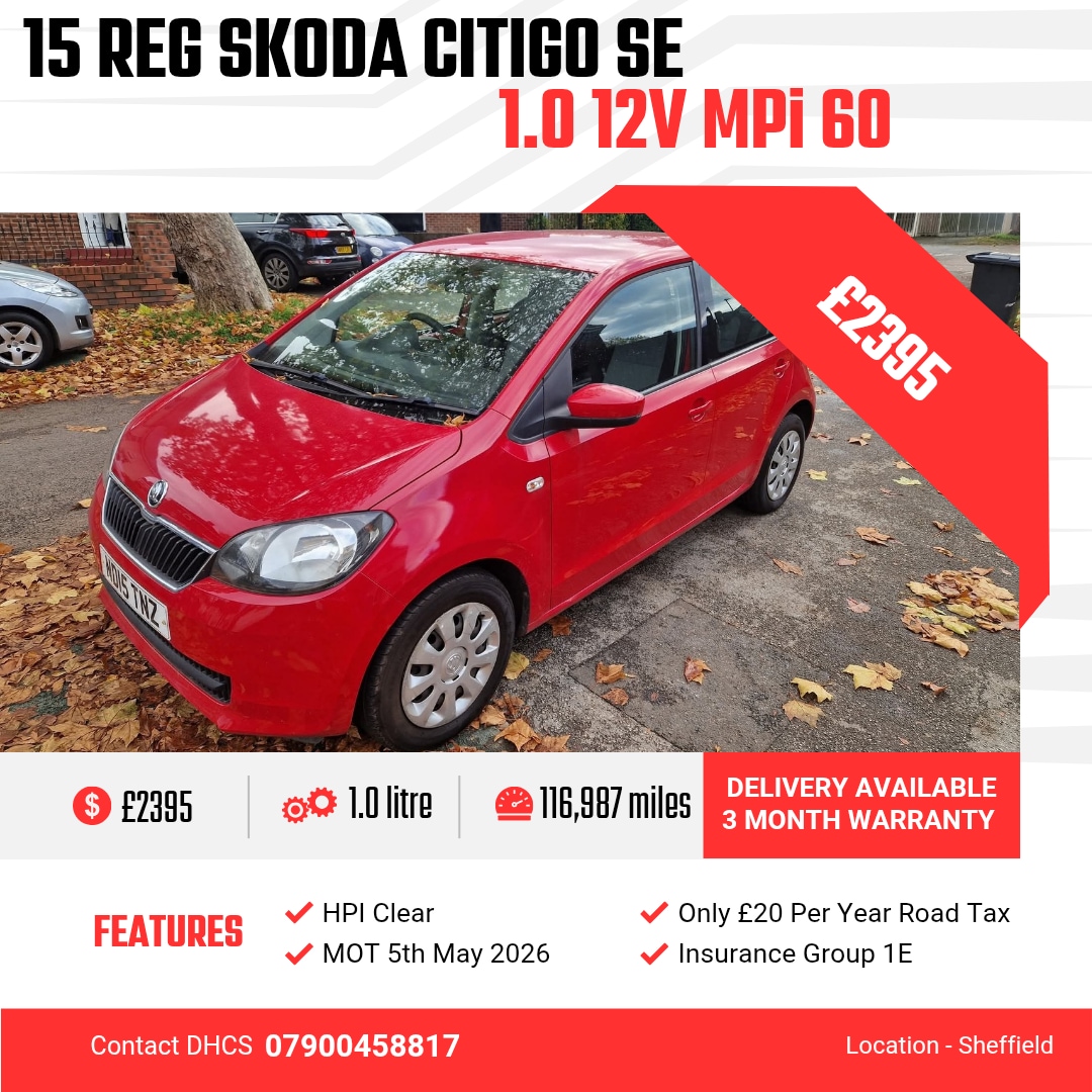 Used Skoda Citigo 2015 for sale - 76374808: Photo 1