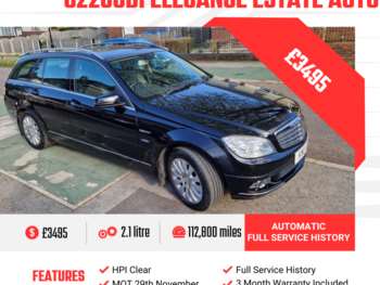 2011 (11) - C220 CDI BlueEFFICIENCY Elegance 5dr Auto
