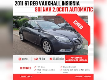 Used Vauxhall Insignia 2011 for sale - 79206202: Photo