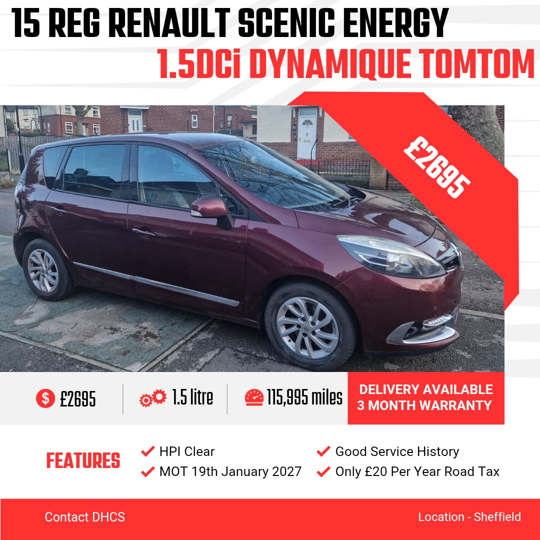 Used Renault Scenic 2015 for sale - 77692208: Photo 1