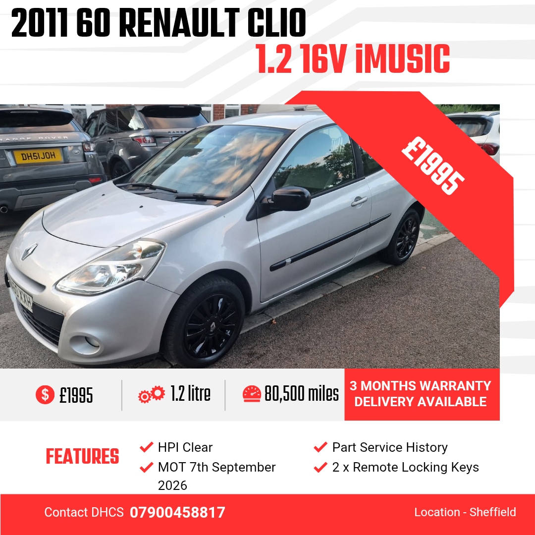 Used Renault Clio 2011 for sale - 76392397: Photo 1