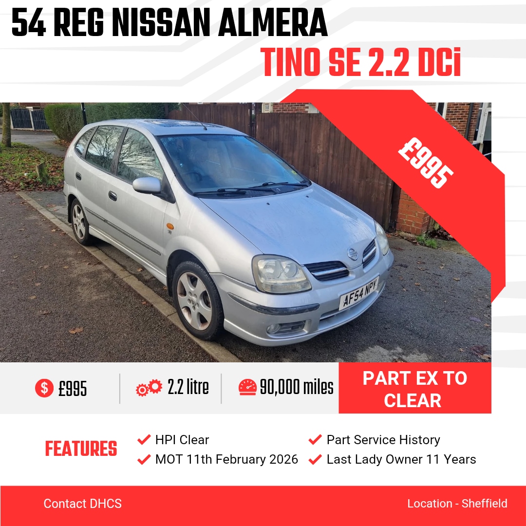 Used Nissan Almera Tino 2004 for sale - 76794710: Photo 1