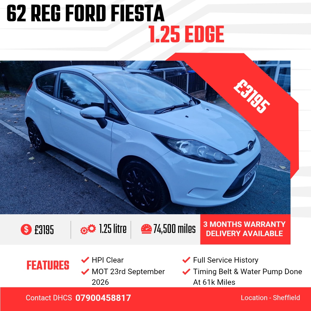 Used Ford Fiesta 2012 for sale - 76392357: Photo 1