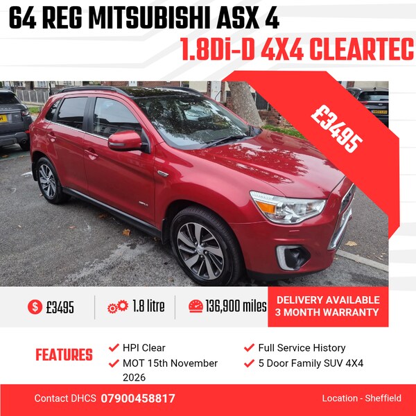 Used Mitsubishi ASX 2014 for sale - 76304459: Photo 1