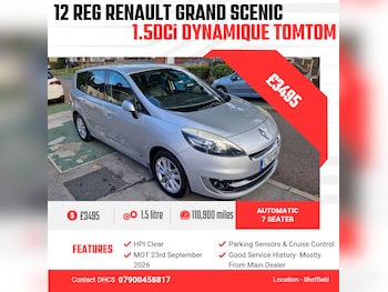 Used Renault Grand Scenic 2012 for sale - 76057220: Photo
