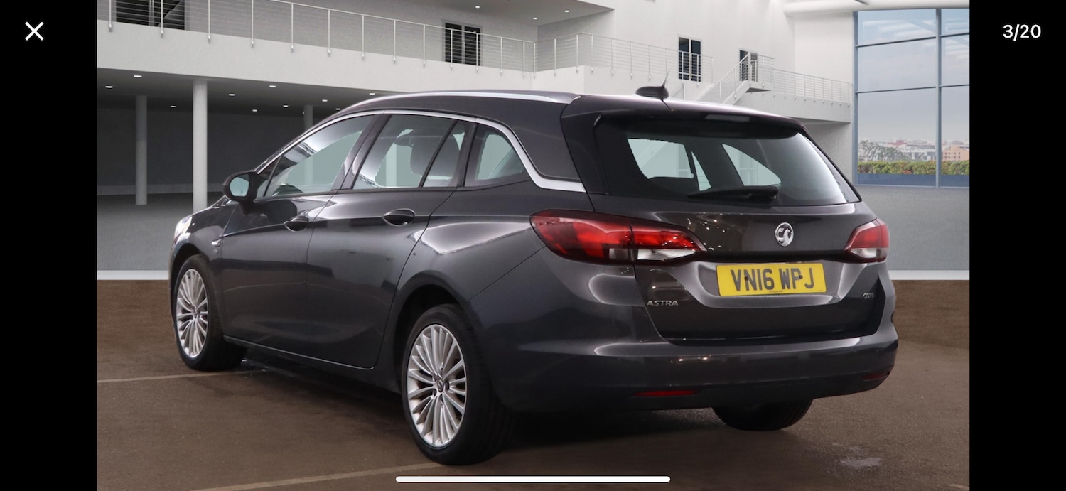 Used Vauxhall Astra 2016 for sale - 77014666: Photo 2