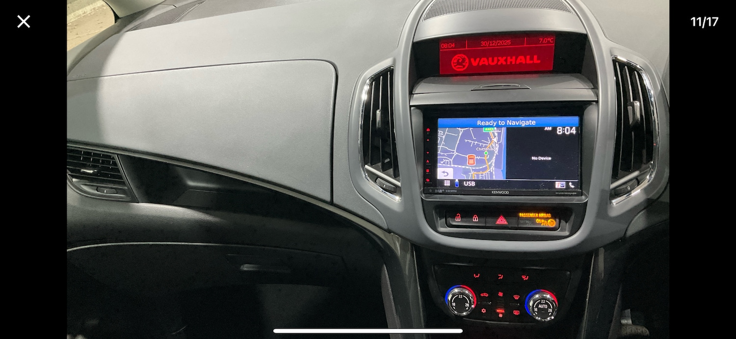 Used Vauxhall Zafira 2014 for sale - 77077627: Photo 8