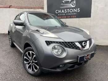 Nissan, Juke 2013 (07) 1.6 TEKNA 5d 117 BHP IN WHITE WITH 64,200 MILES AND A SERVICE HISTORY, 3 OW 5-Door