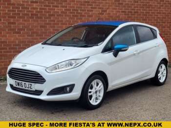 2016 (16) - 1.2 ZETEC WHITE EDITION SPRING 5d 81 BHP 5-Door