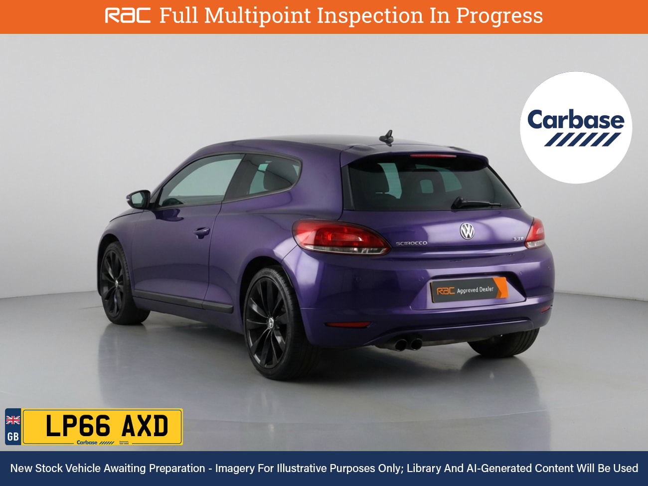 Used Volkswagen Scirocco 2016 for sale - 77443909: Photo 2