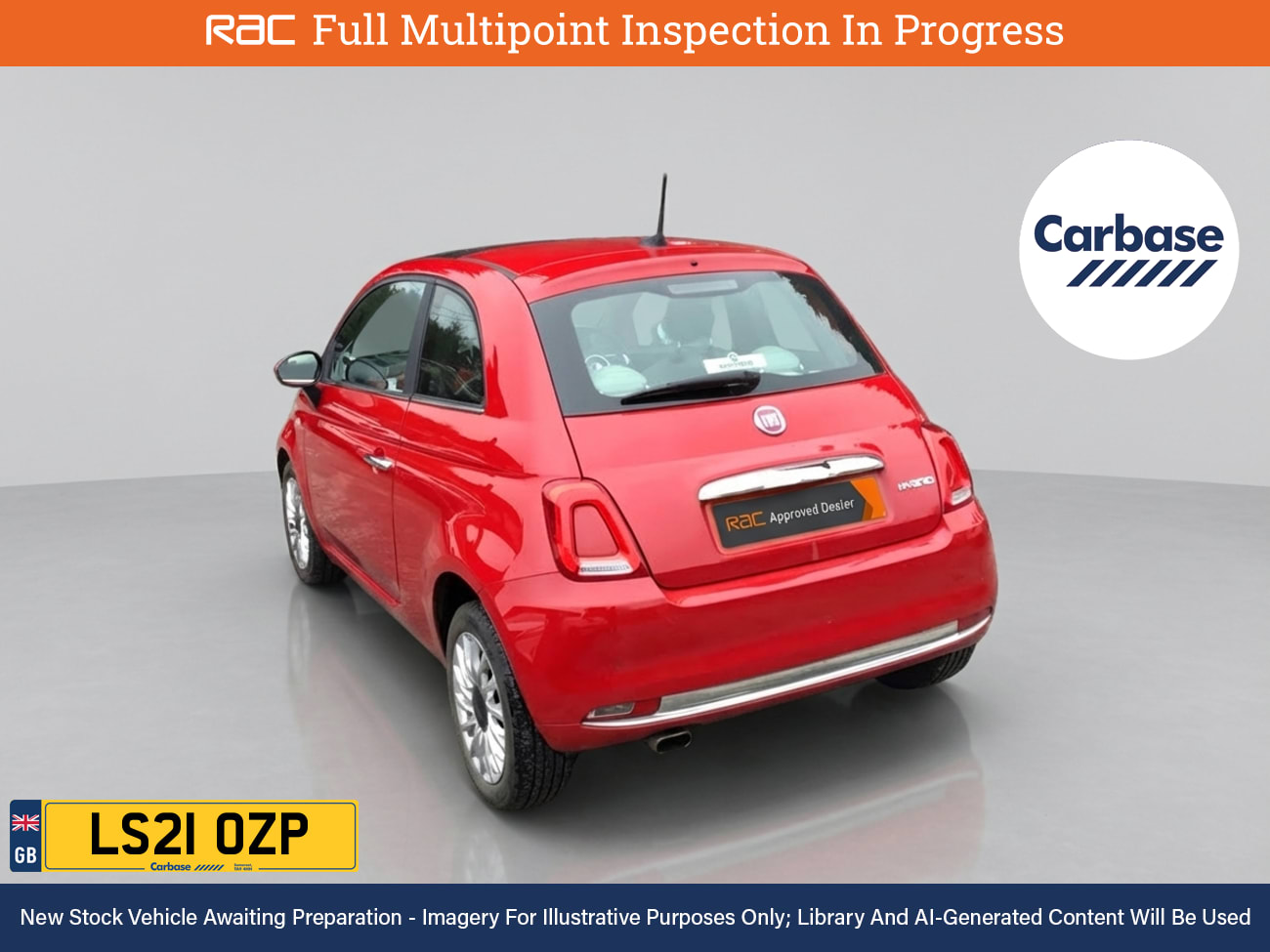 Used Fiat 500 2021 for sale - 77812544: Photo 2