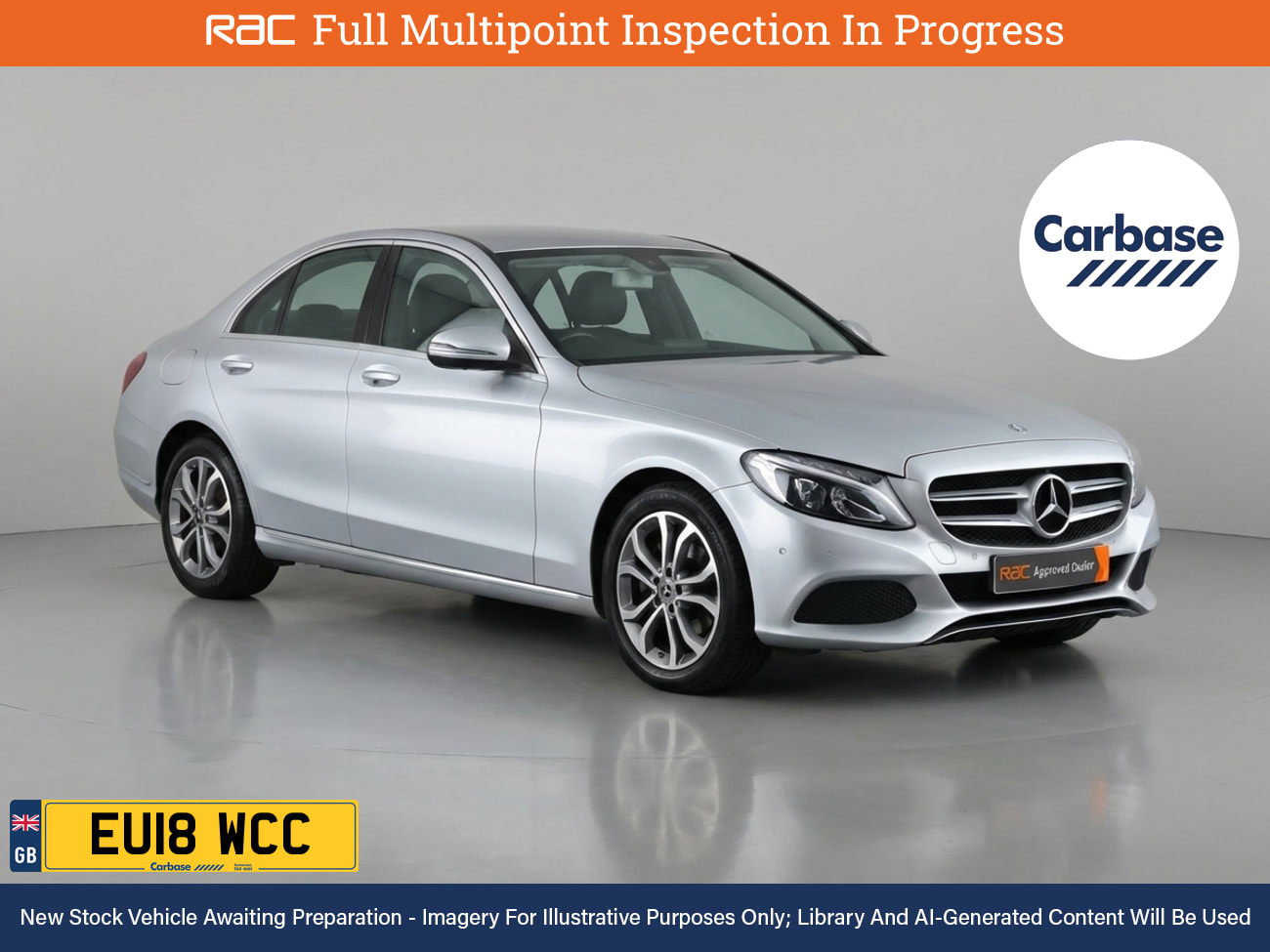 Used Mercedes-Benz C Class 2018 for sale - 78026598: Photo 1