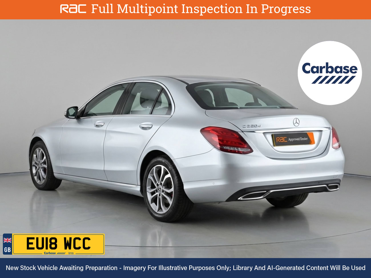 Used Mercedes-Benz C Class 2018 for sale - 78026598: Photo 2