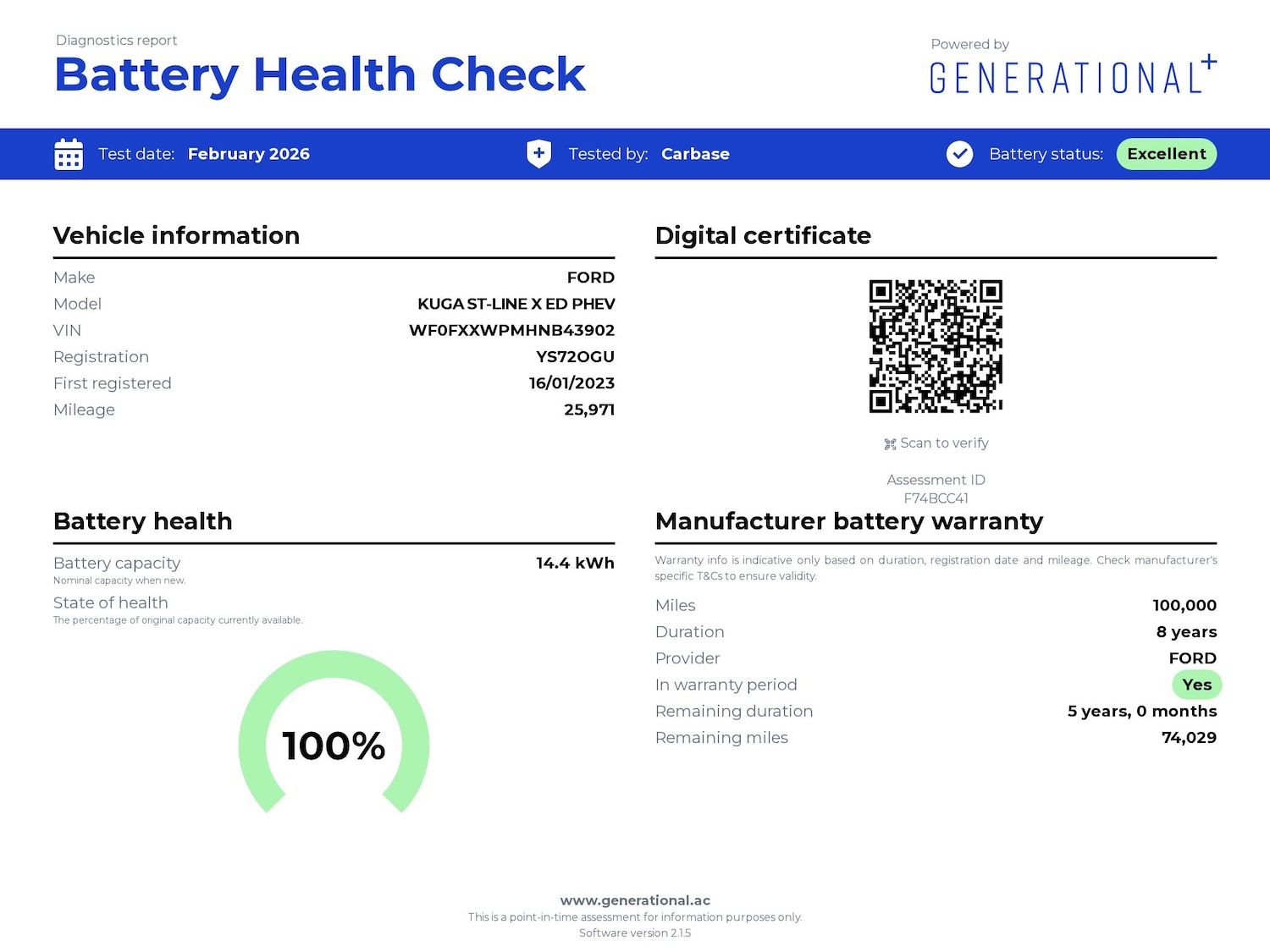 Used Ford Kuga 2023 for sale - 77631423: Photo 4