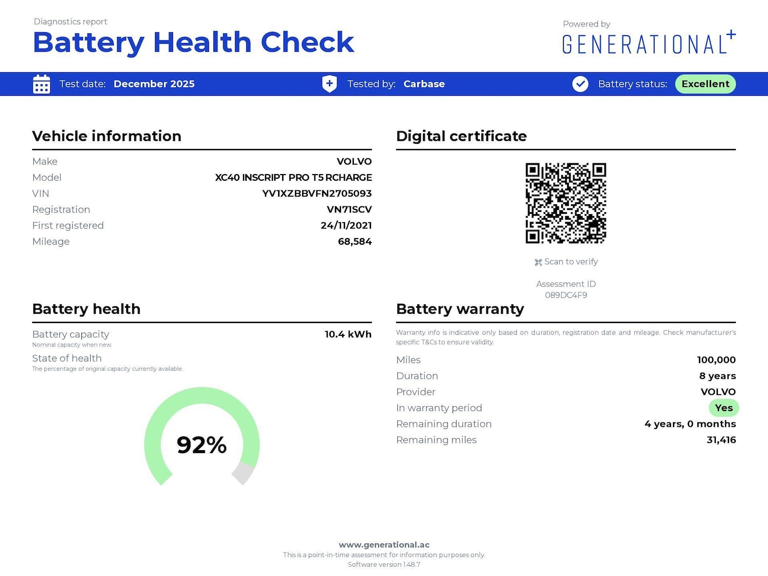 Used Volvo XC40 2021 for sale - 77582858: Photo 4