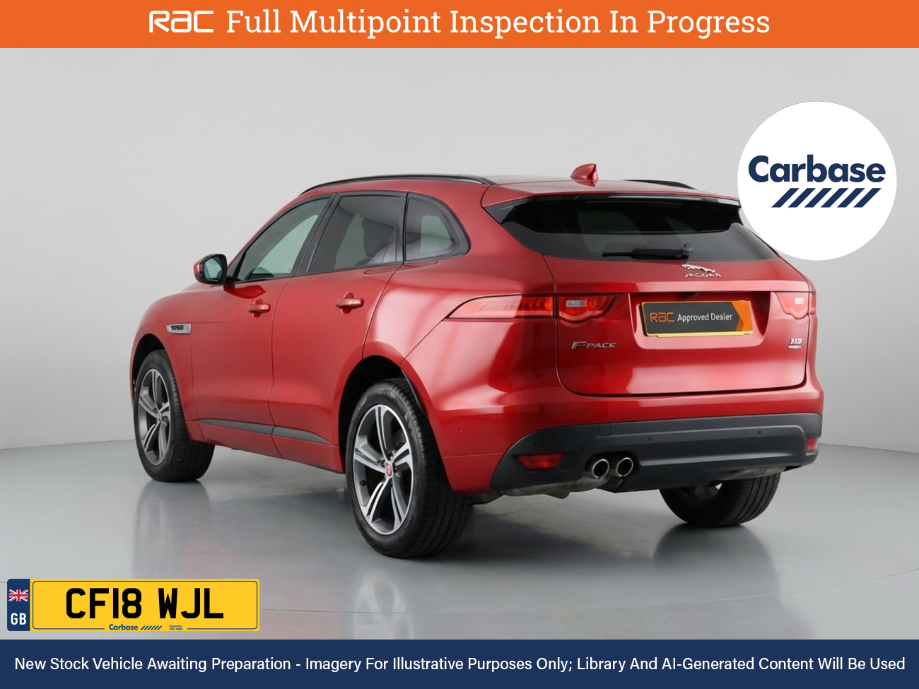 Used Jaguar F-Pace 2018 for sale - 77138895: Photo 2