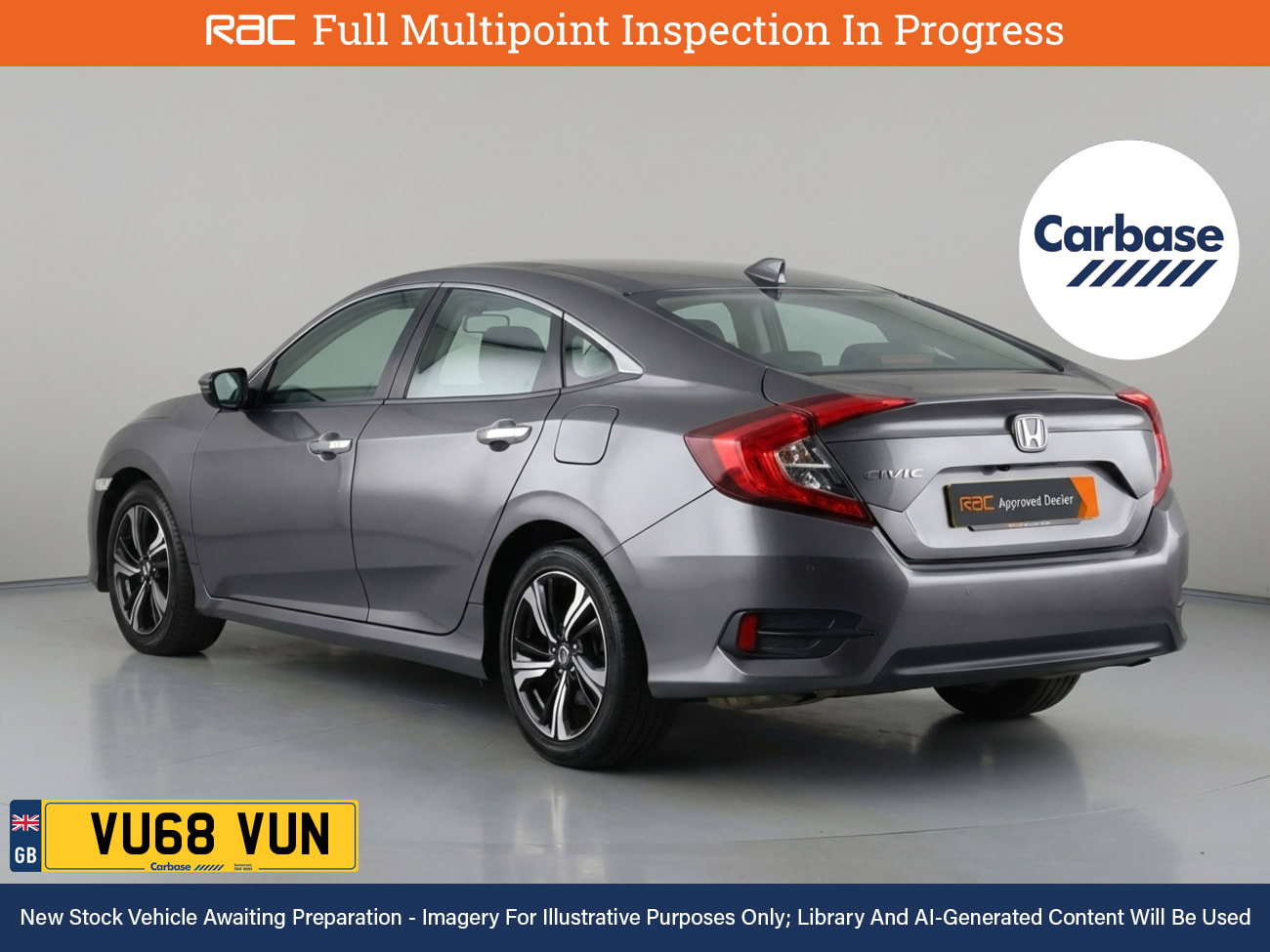 Used Honda Civic 2018 for sale - 77996645: Photo 2