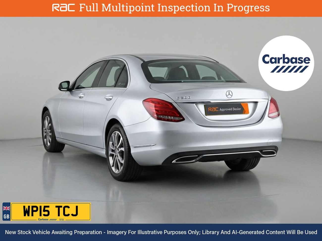 Used Mercedes-Benz C Class 2015 for sale - 77692345: Photo 2