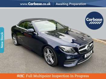 2019 - 2.0 E220d AMG Line Cabriolet 2dr Diesel G-Tronic+ Euro 6 (s/s) (194 ps)