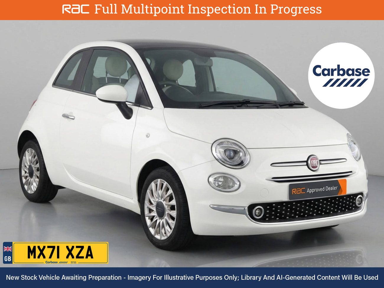 Used Fiat 500 2021 for sale - 77382721: Photo 1