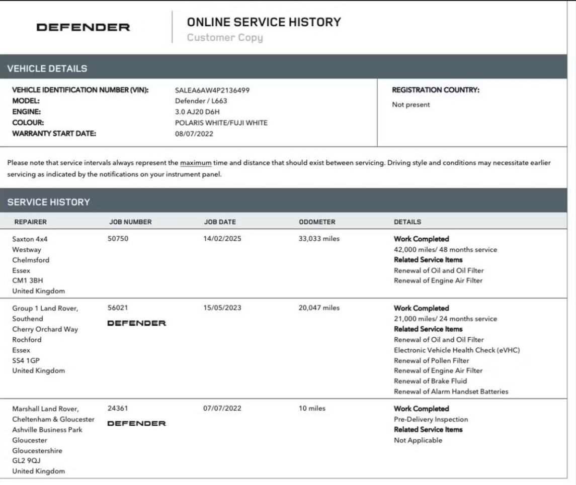 Used Land Rover Defender 2022 for sale - 77274723: Photo 10