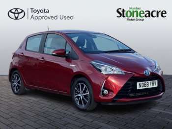 2019 (68) - 1.5 VVT-h Icon Tech Hatchback 5dr Petrol Hybrid E-CVT Euro 6 (s/s) (100 ps)