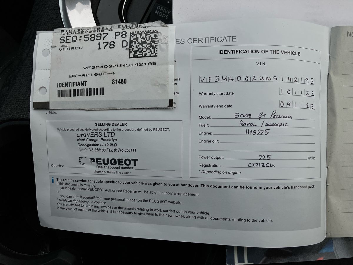 Used Peugeot 3008 2022 for sale - 77240487: Photo 50