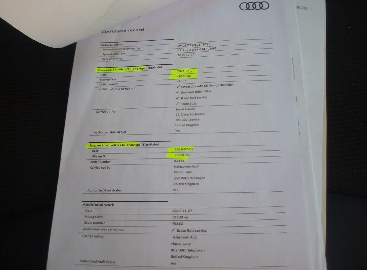 Used Audi A1 2014 for sale - 77834714: Photo 18