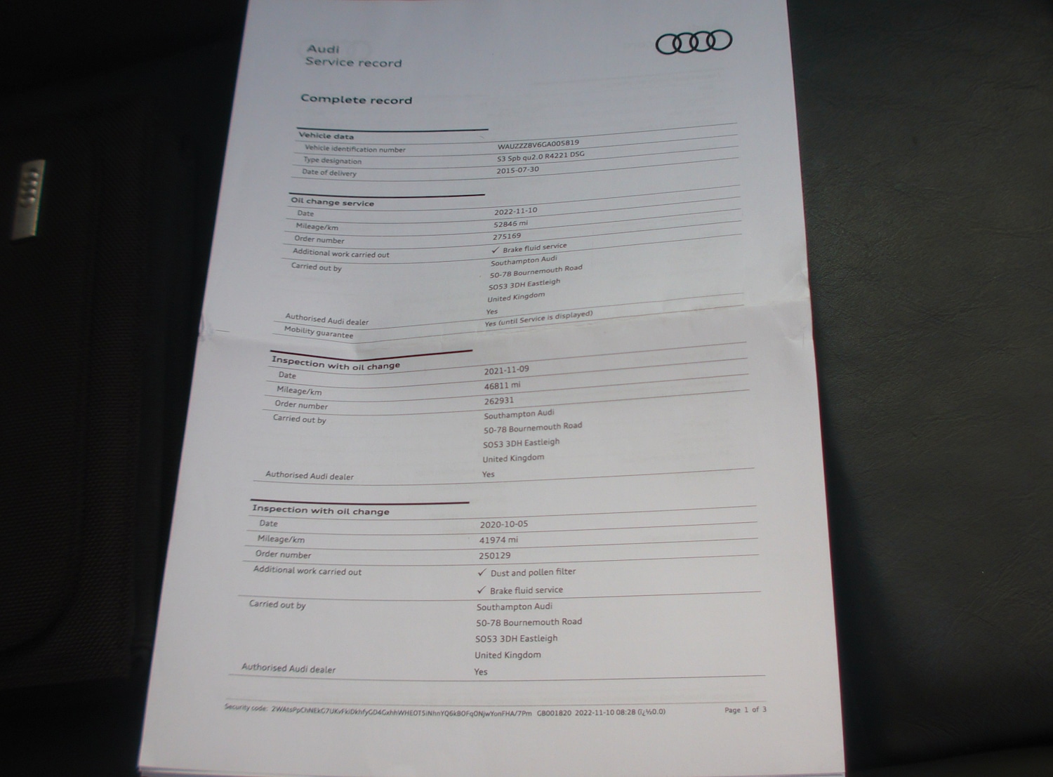 Used Audi A3 2015 for sale - 78177199: Photo 18