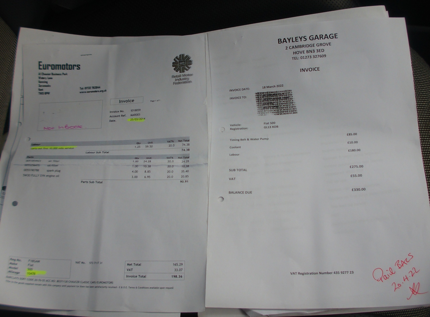 Used Fiat 500C 2013 for sale - 77631349: Photo 17