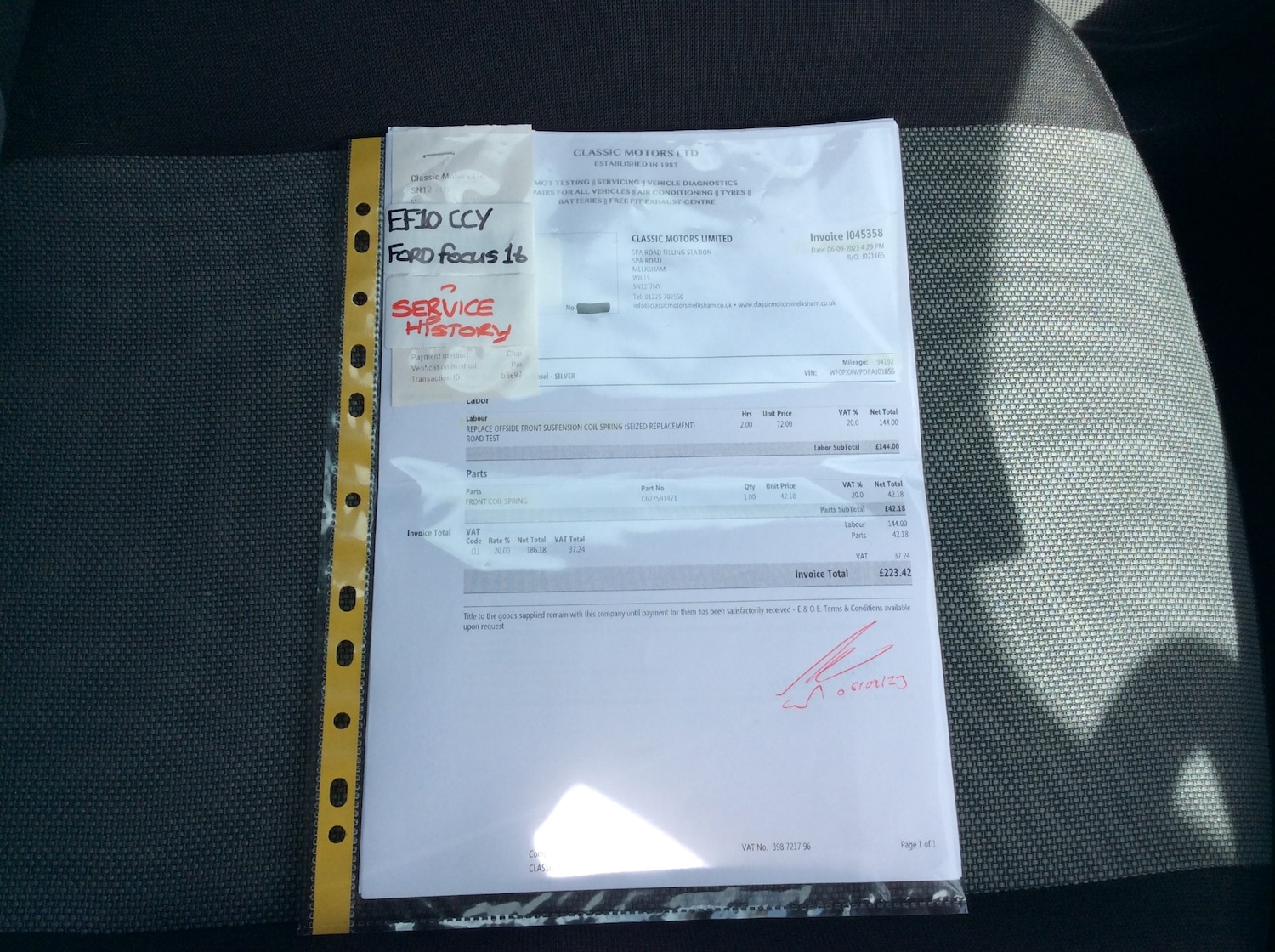 Vehicle 12