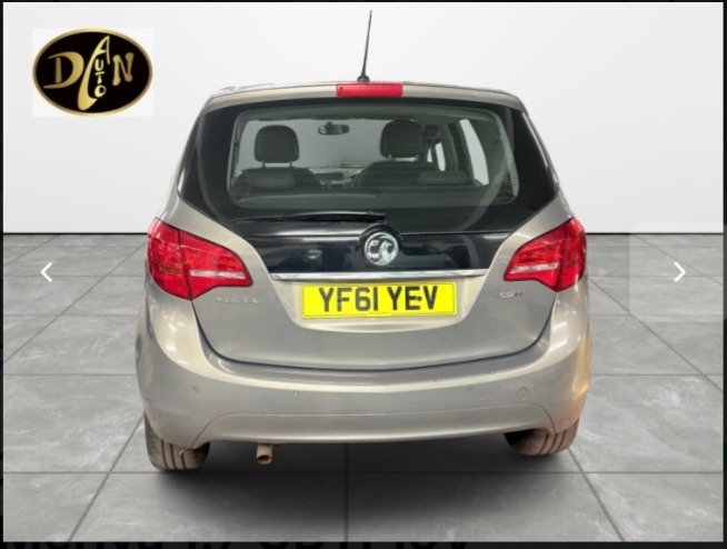 Used Vauxhall Meriva 2012 for sale - 78217969: Photo 5