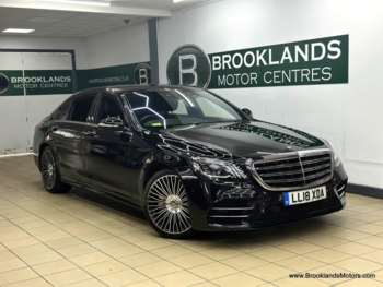 2018 - S 350 D L AMG LINE EXECUTIVE [4X MERCEDES SERVICES, SAT NAV, LEATHER, HEATE 4-Door