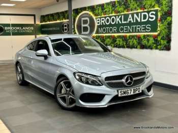 2017 - C 220 D AMG LINE [8X SERVICES, SAT NAV, LEATHER, HEATED SEATS & REVERSE CAM 2-Door