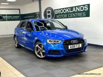 2018 - S3 SPORTBACK 2.0 TFSI QUATTRO BLACK EDITION [3X SERVICES, SAT NAV, LEATHER 5-Door