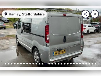 Used Vauxhall Vivaro 2010 for sale - 78732972: Photo