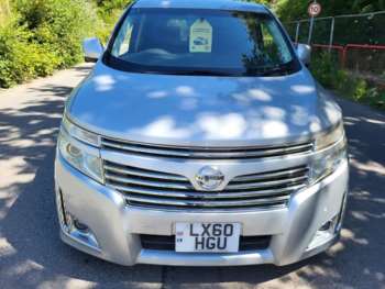 2023 - Nissan ElgrandCar 2010 (60) 55351 Miles Petrol Auto Silver 5-Door