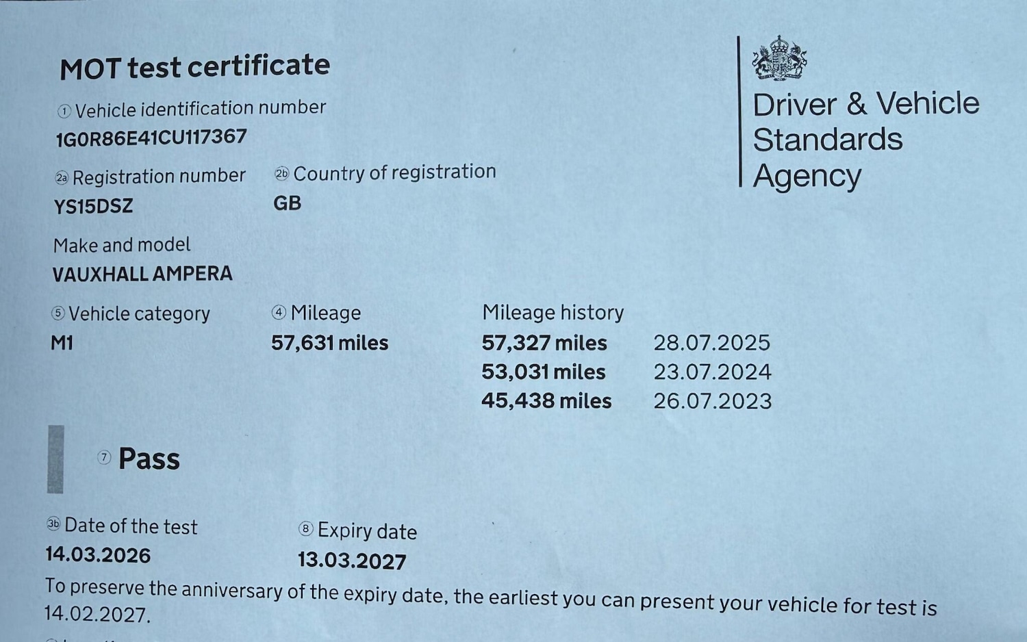 Used Vauxhall Ampera 2015 for sale - 77893081: Photo 21