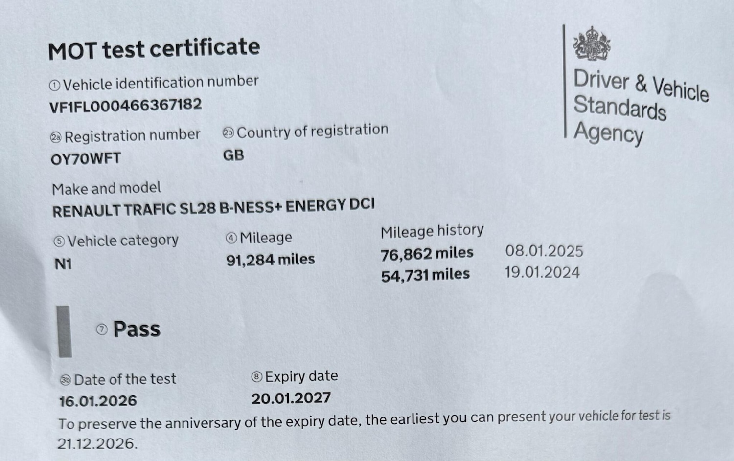 Used Renault Trafic 2021 for sale - 77626102: Photo 25