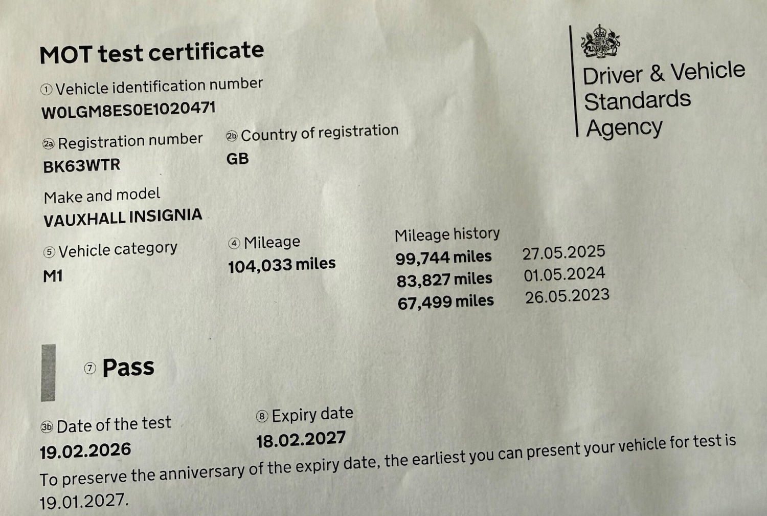 Used Vauxhall Insignia for sale - 77793839: Photo 20