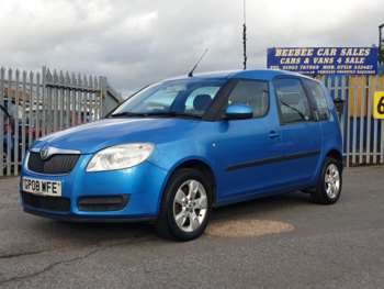 2008 (58) Skoda Roomster '2' 1.9 TDi 5Dr in Ocean Blue. 82k Miles. 12  Services Inc Cambelt. £2990 