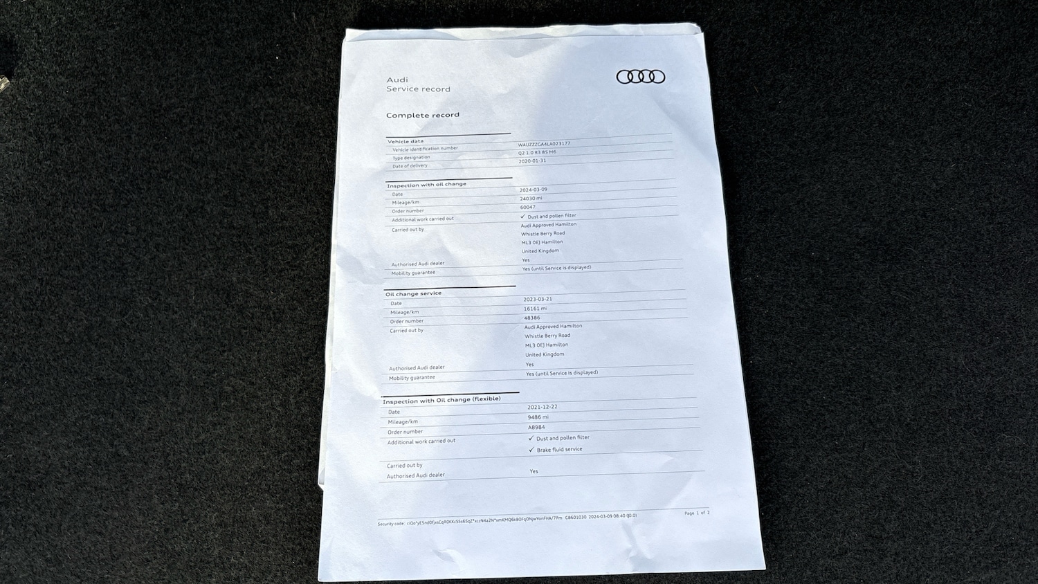 Used Audi Q2 2020 for sale - 77298209: Photo 45